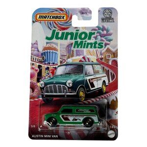 Matchbox Junior Mints Austin Mini Van Diecast 5/6 Candy Series New